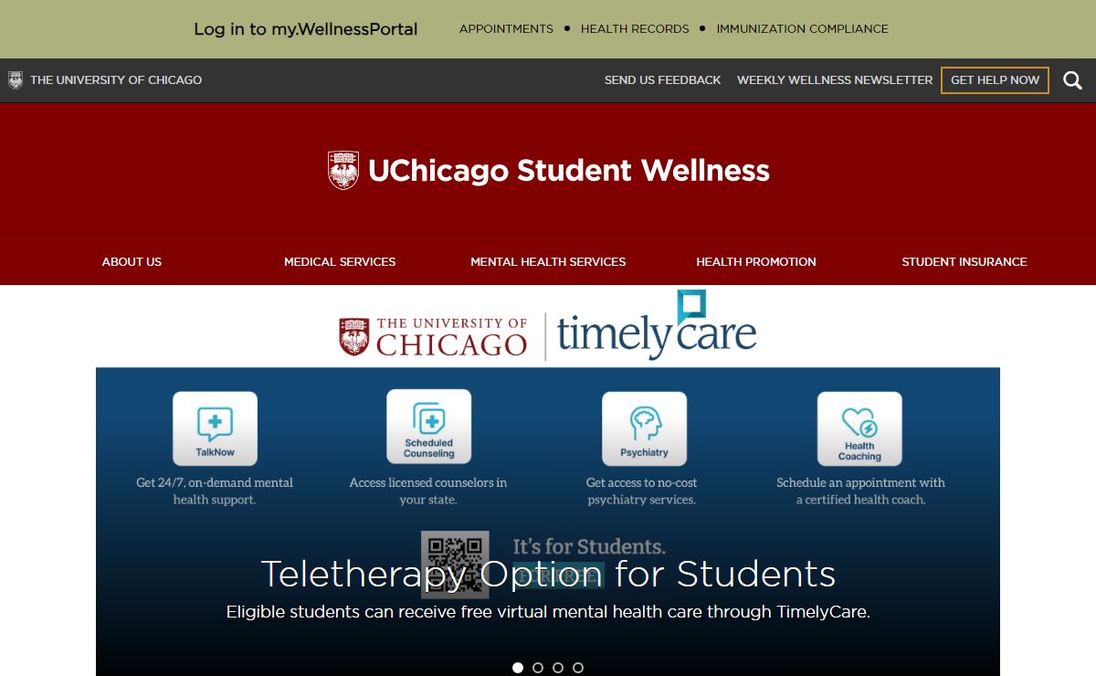 UChicago Student Wellness | The University of Chicago