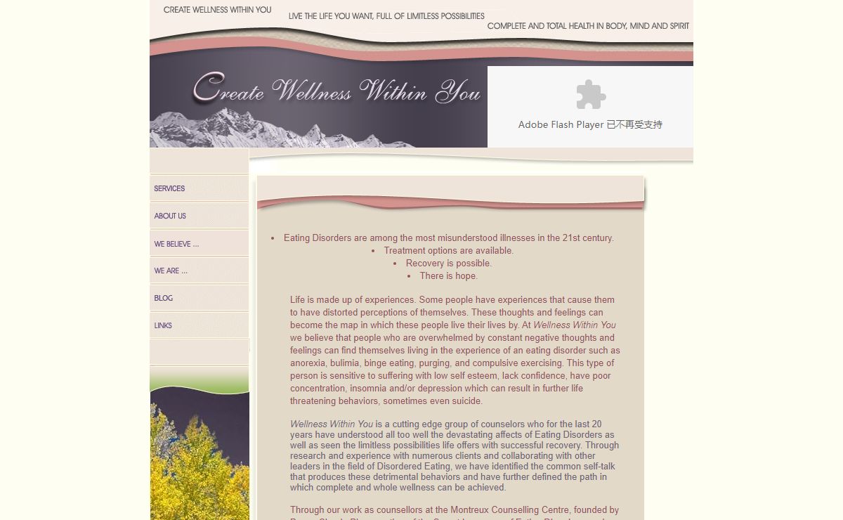 Wellness within you - Eating Disorder Treatment and Recovery Information