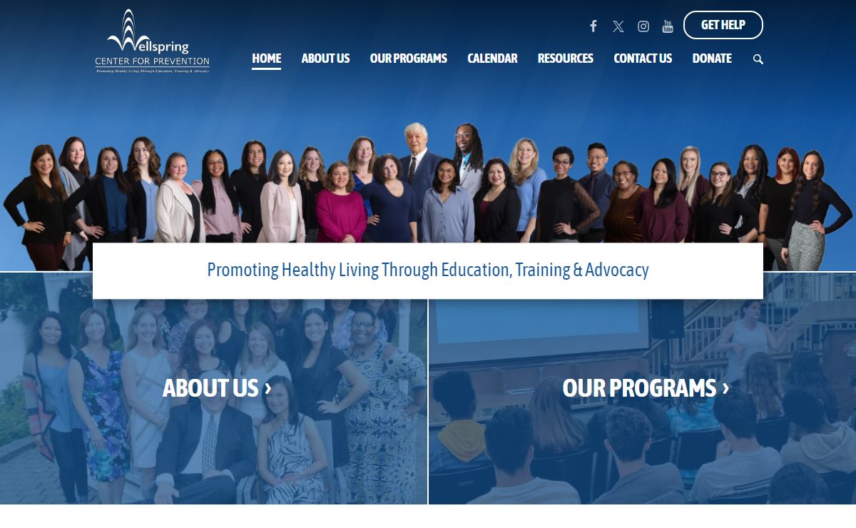 Wellspring Center for Prevention | Prevention & Intervention Services
