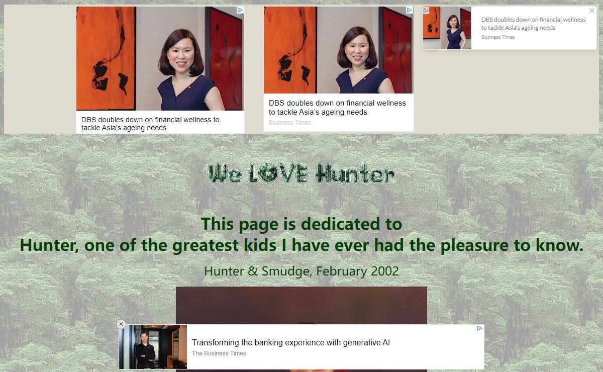 We Love Hunter!