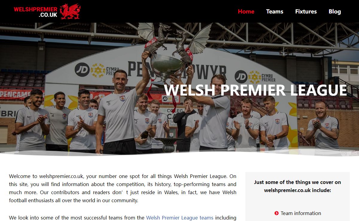 Welsh Premier League | #1 Source | Welshpremier.co.uk