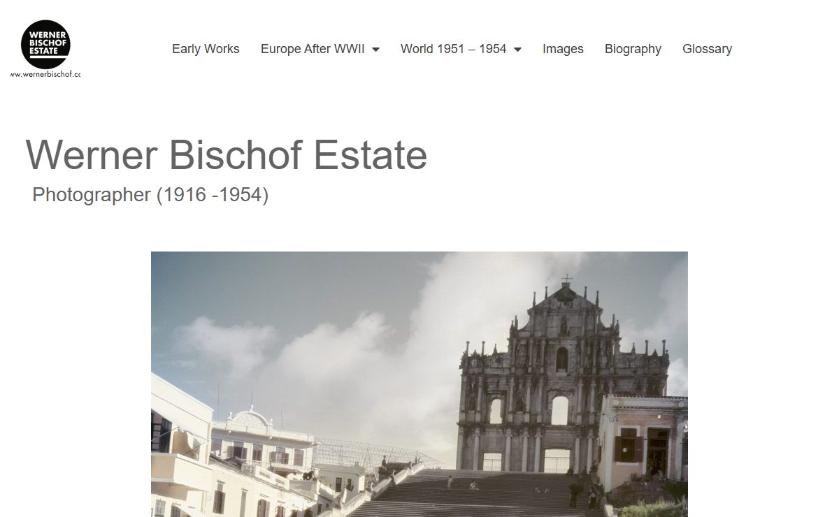 Official Website - Werner Bischof Photographer