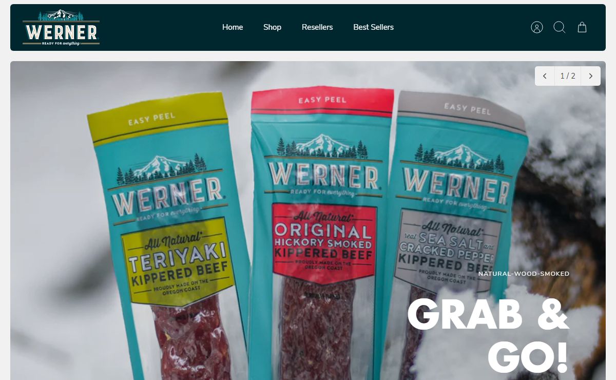 Werner Gourmet Meat Snacks