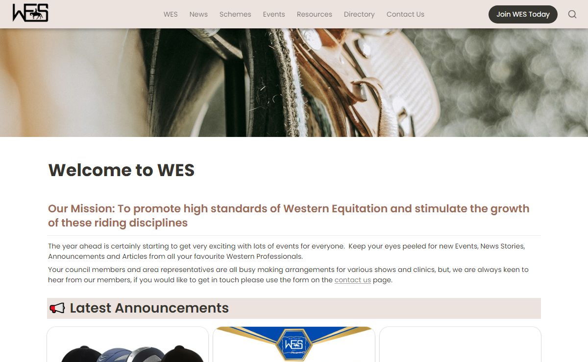 The Western Equestrian Society UK