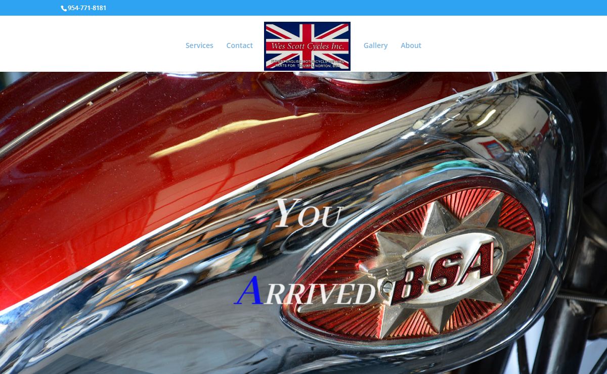 Welcome - Wes Scott Cycles