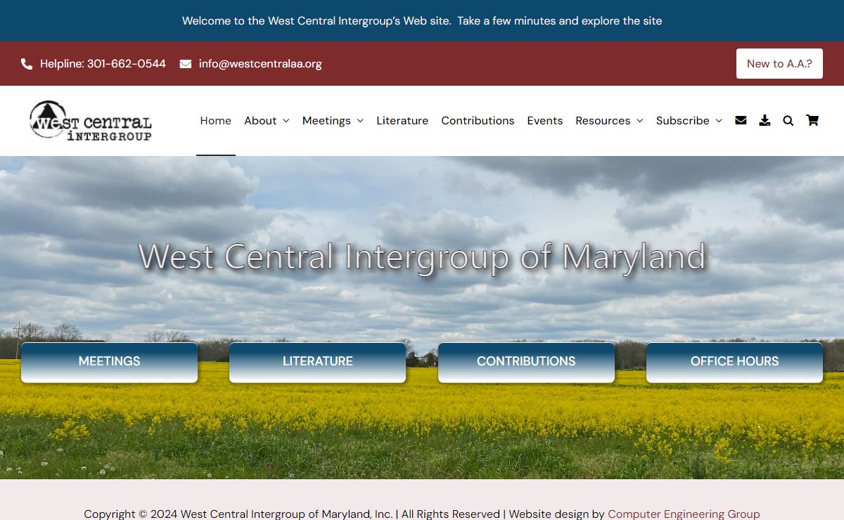 West Central Intergroup – Helping Drunks Helping Drunks