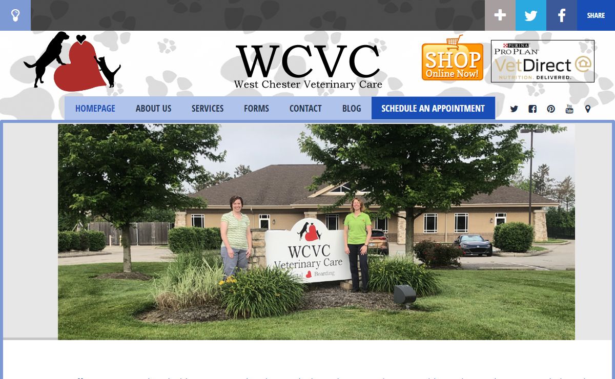 Homepage - West Chester Veterinary Care