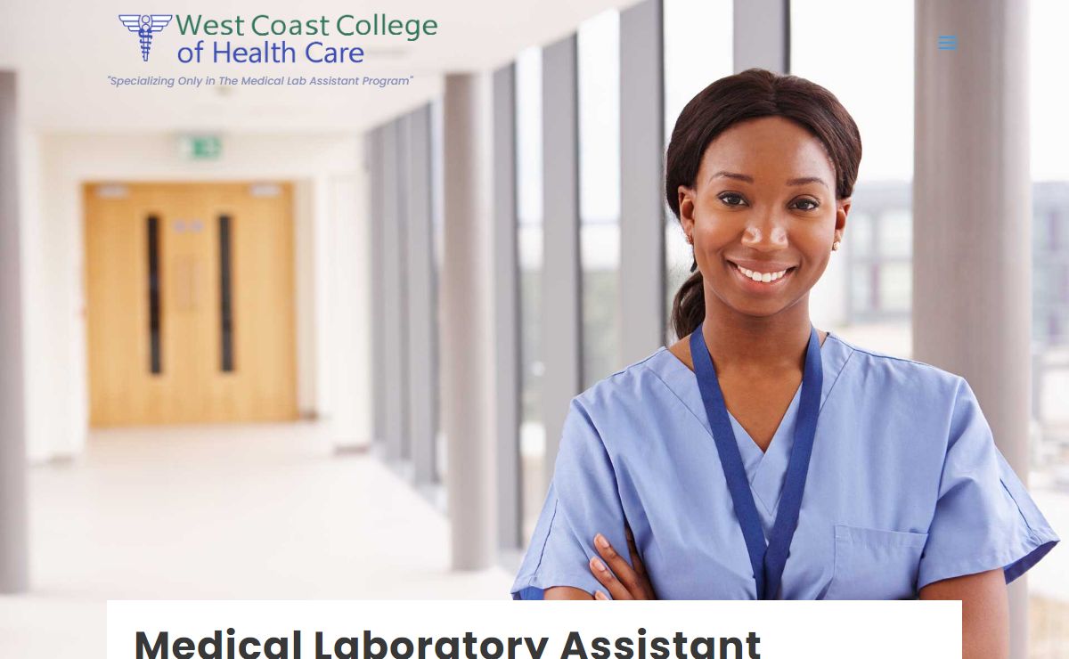 Medical Laboratory Assistant Program - West Coast College
