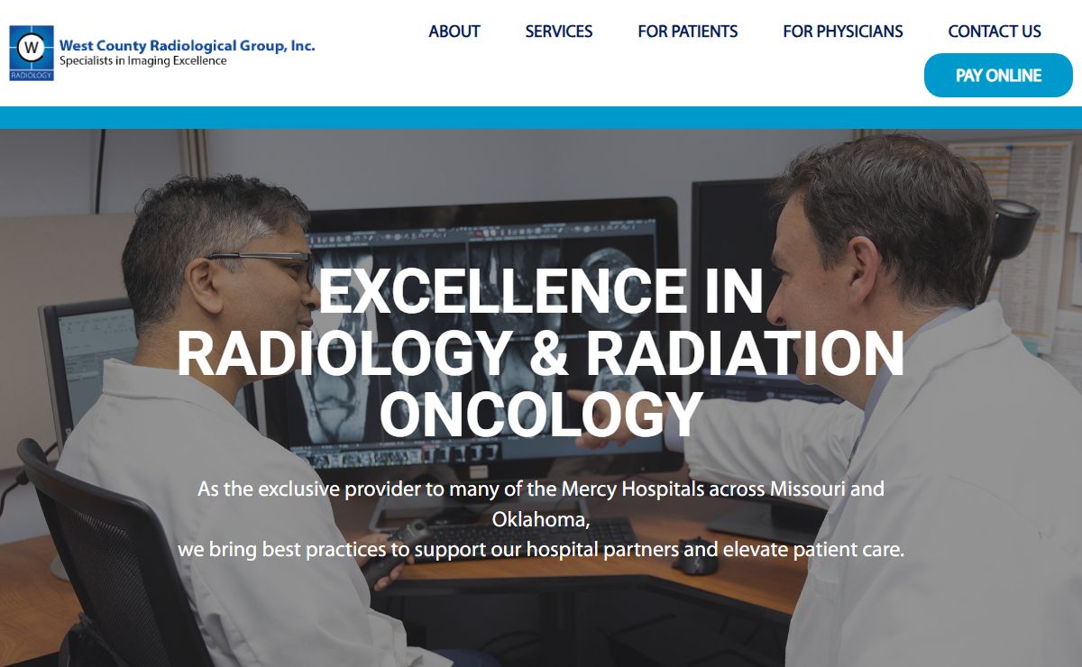 Radiology & Radiation Oncology | West County Radiological Group