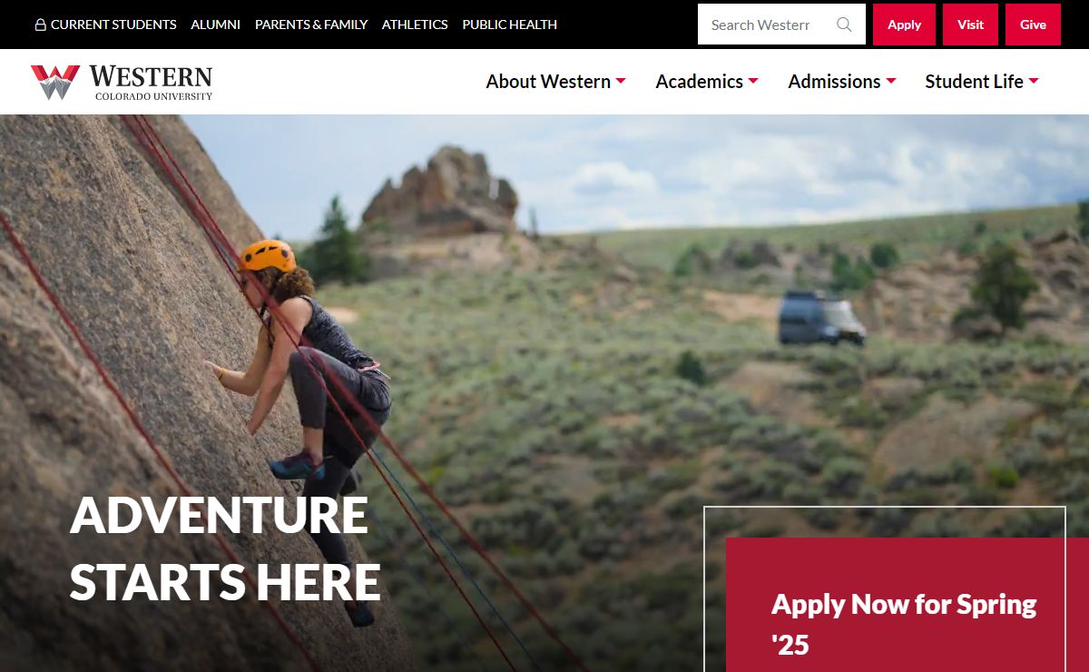 Western Colorado University - Adventure Starts Here