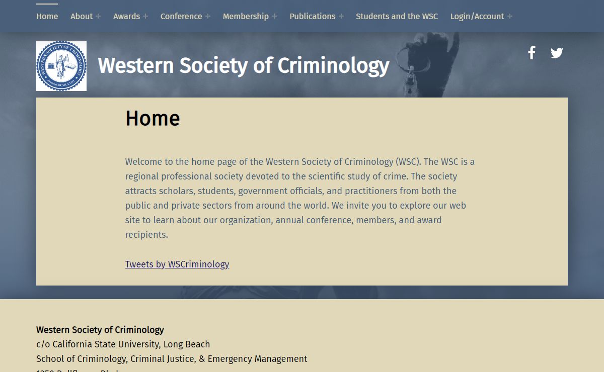 Western Society of Criminology