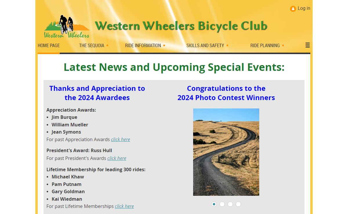 Western Wheelers Bicycle Club - Home Page