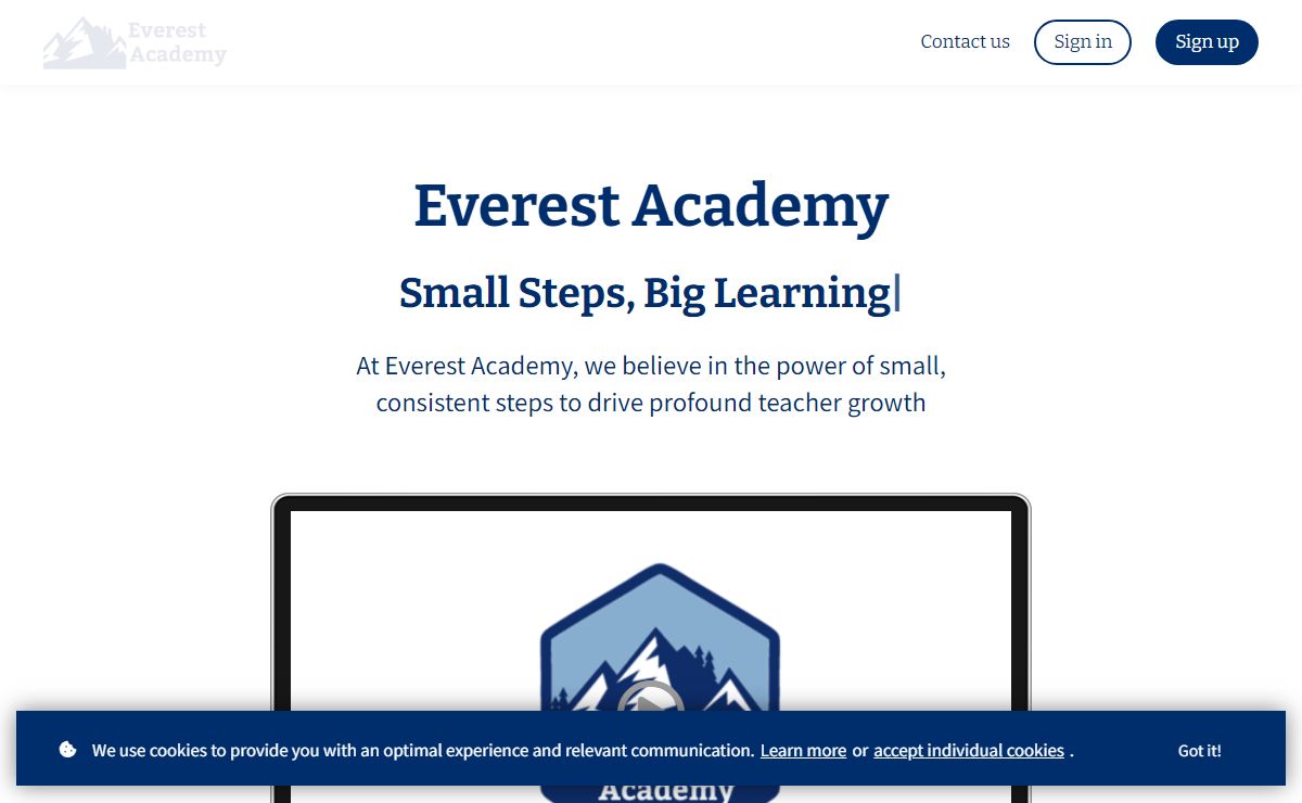 Everest Academy Teacher Professional Development