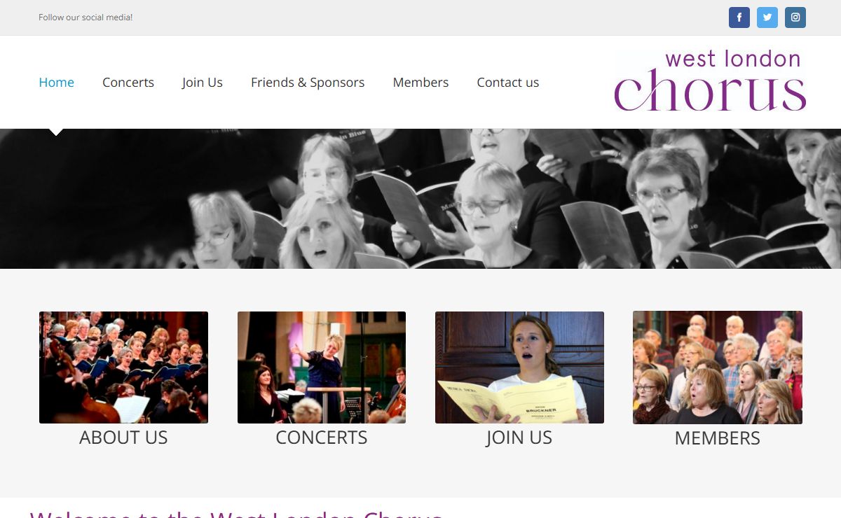 Home - West London Chorus