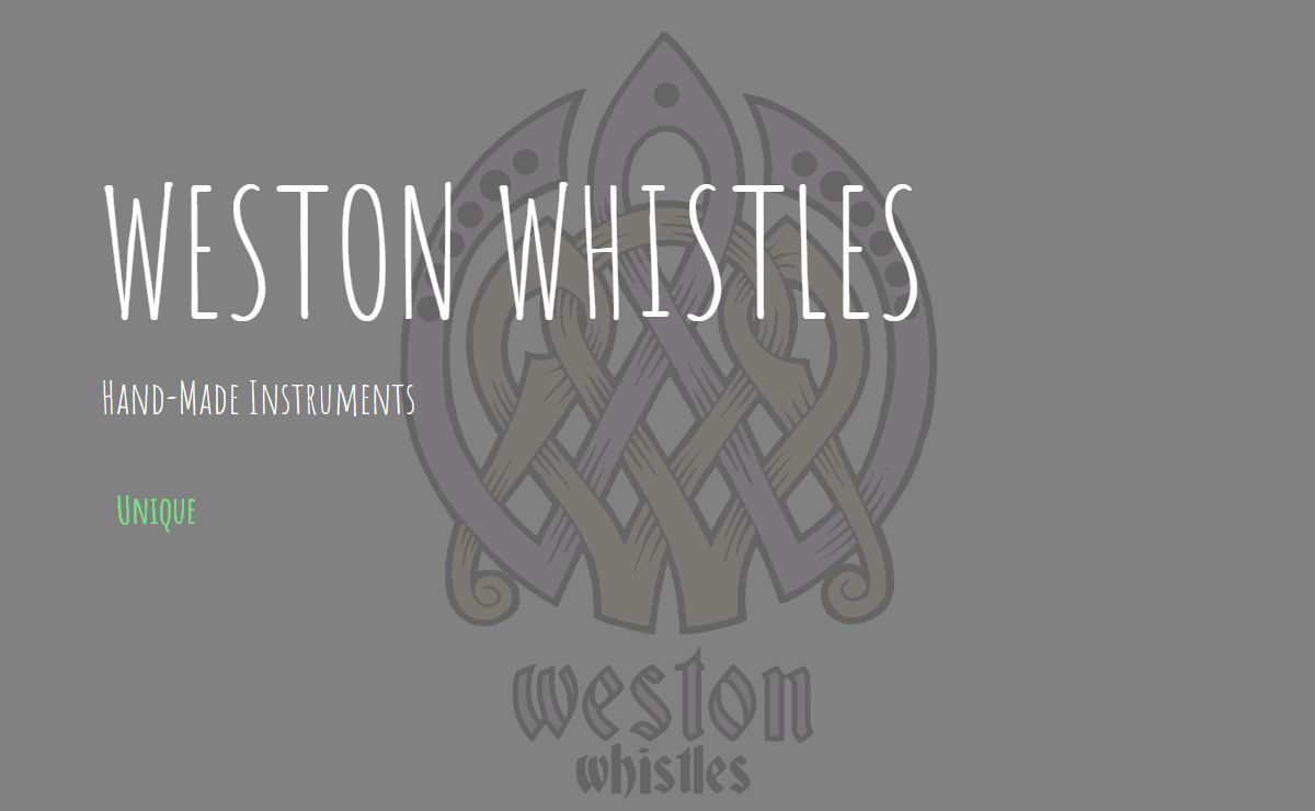 Weston Whistles – Hand-Made wood and aluminium whistles