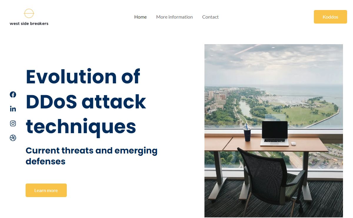 West Side Breakers – The evolution of DDoS attack techniques