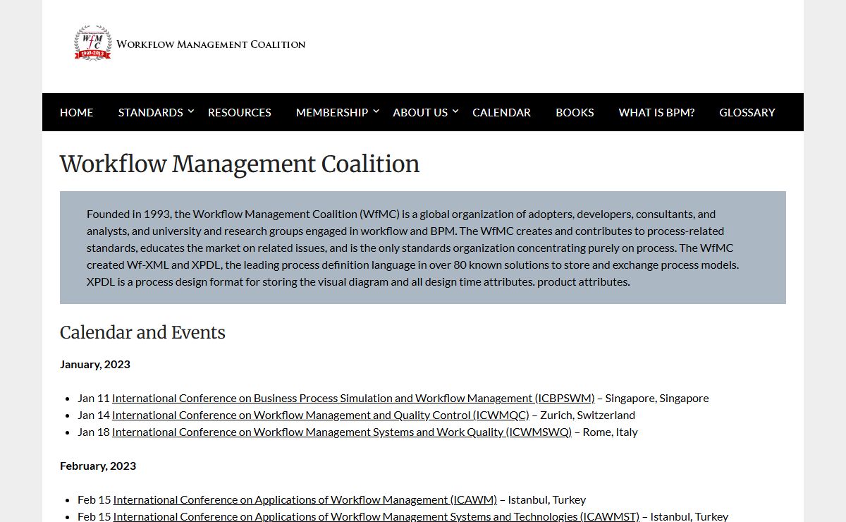 Workflow Management Coalition