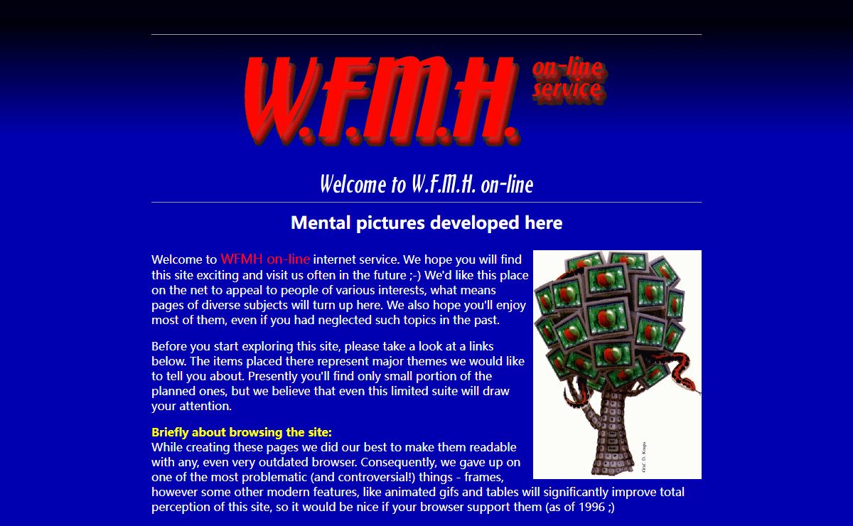 W.F.M.H. on-line