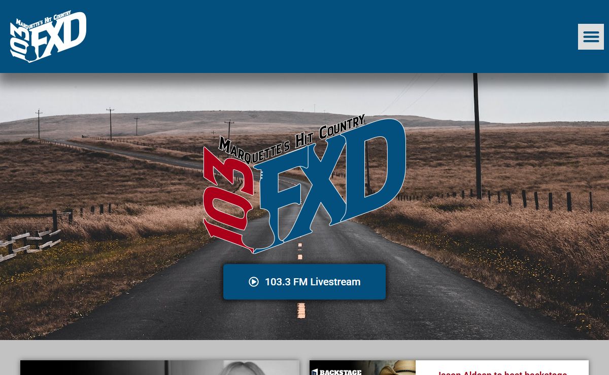 Homepage - WFXD Marquette's Hit Country