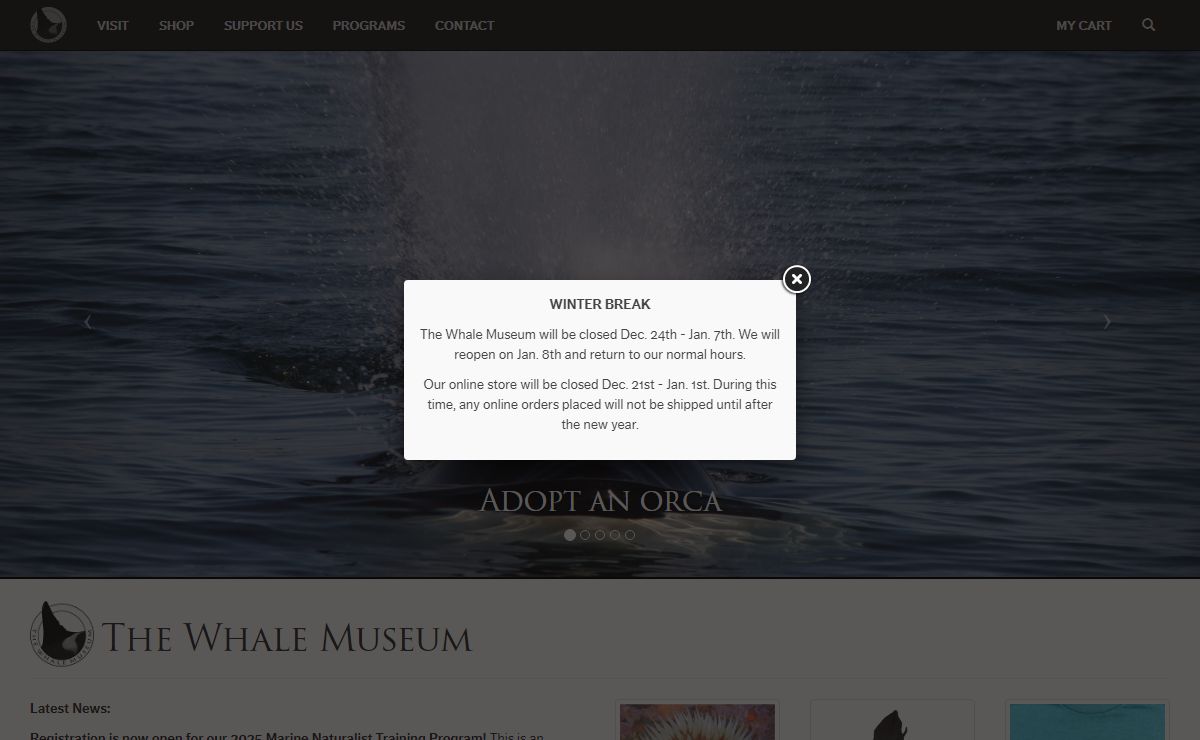 The Whale Museum | Friday Harbor, Washington