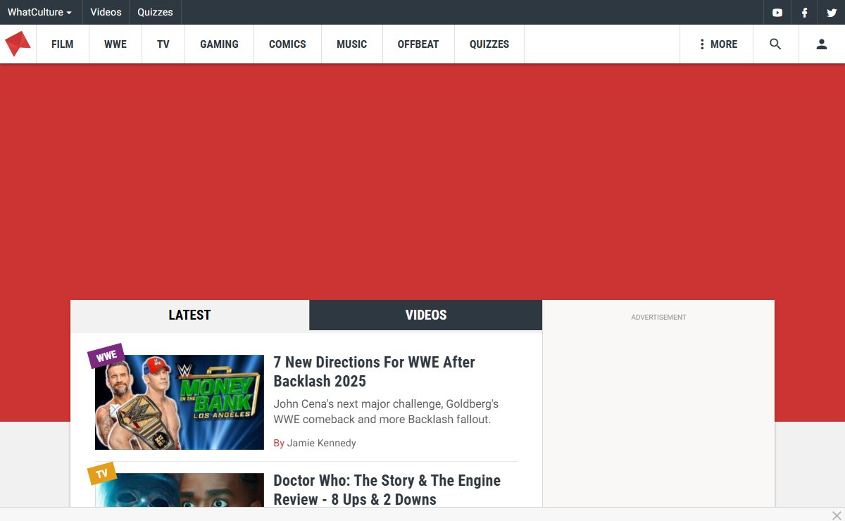 WhatCulture.com - Film, TV, Gaming, Music, Comics.