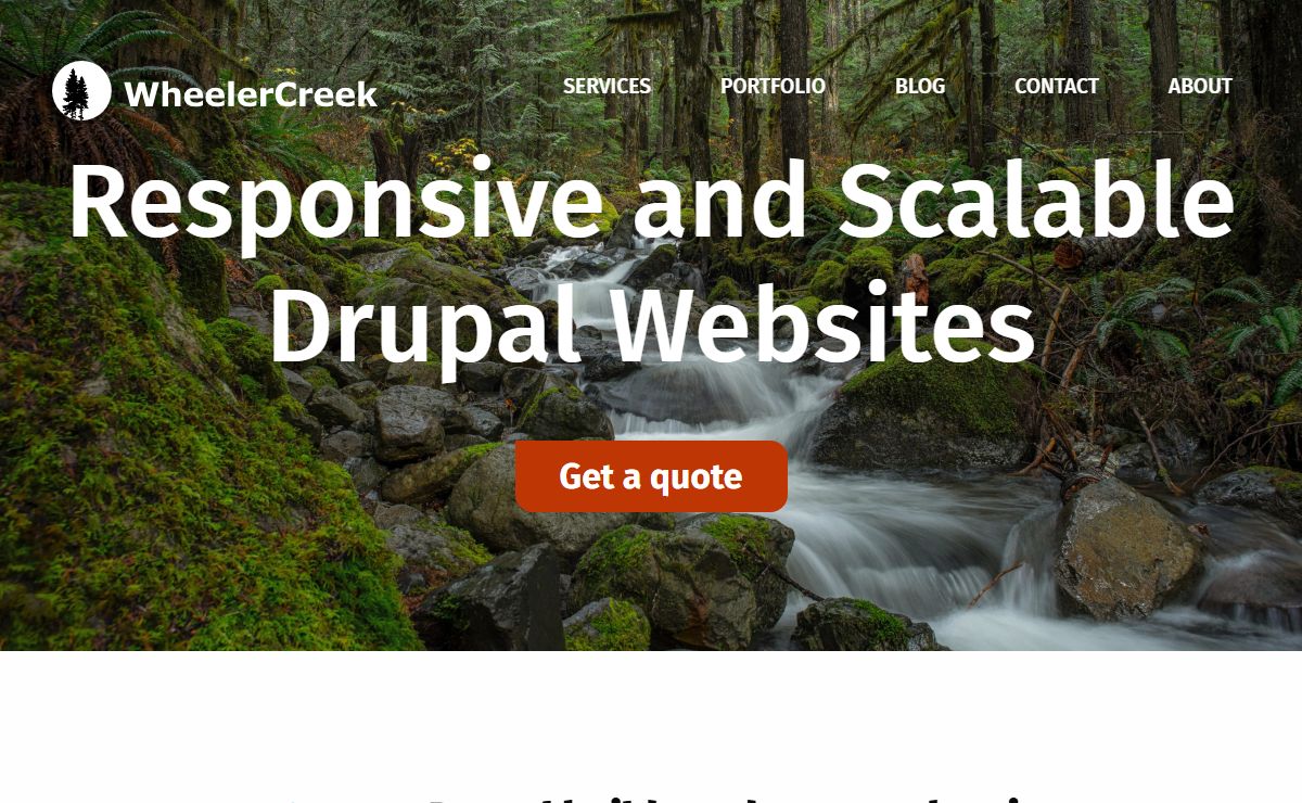 Wheelercreek Studio, expert Drupal website development