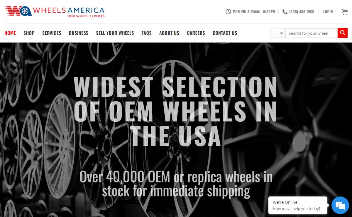 OEM Wheel Repair, Remanufacturing and Online Rim Sales with Free Shipping