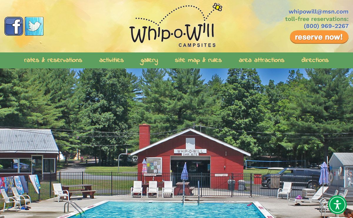 Whip-O-Will Campsites :: New York Camping in the Northern Catskill Mountains
