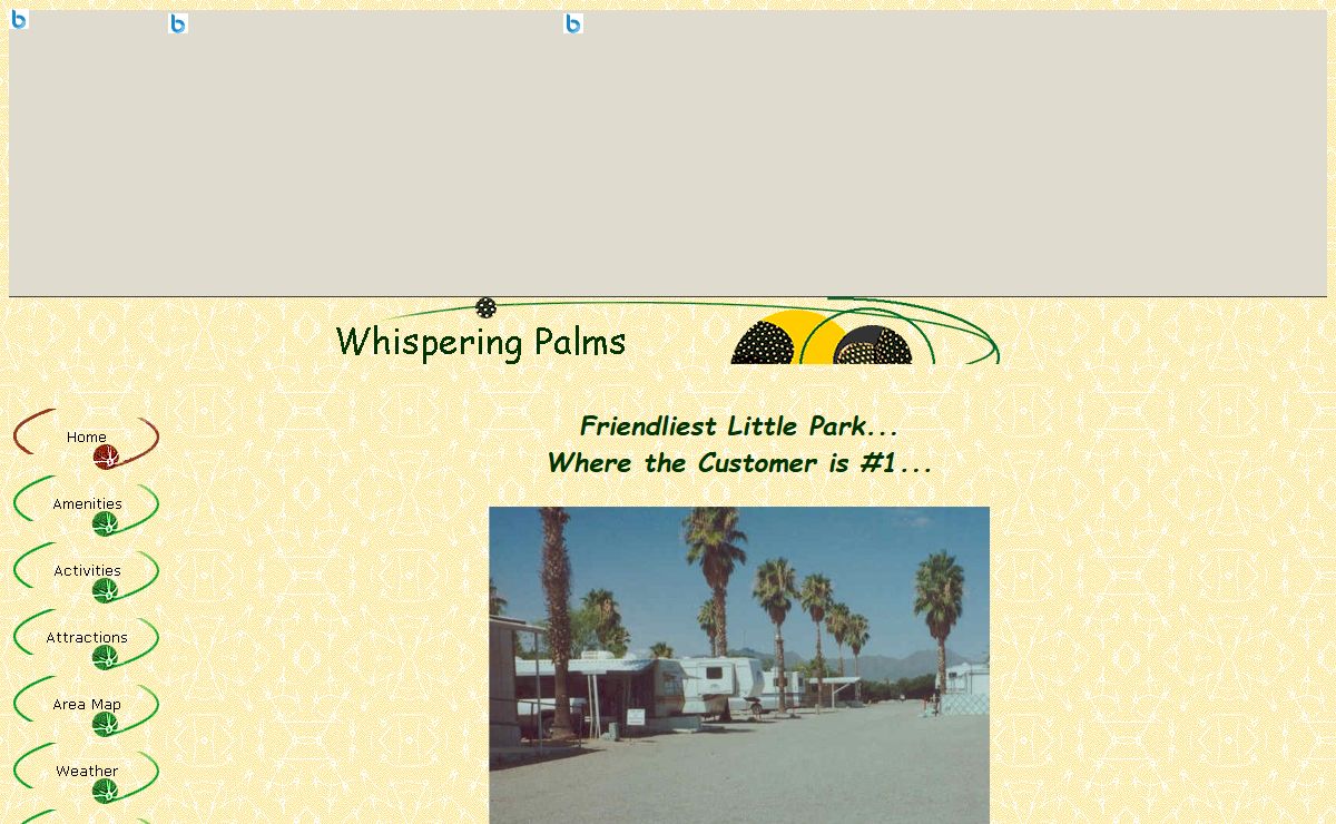 Whispering Palms RV Trailer Park - Tucson Arizona