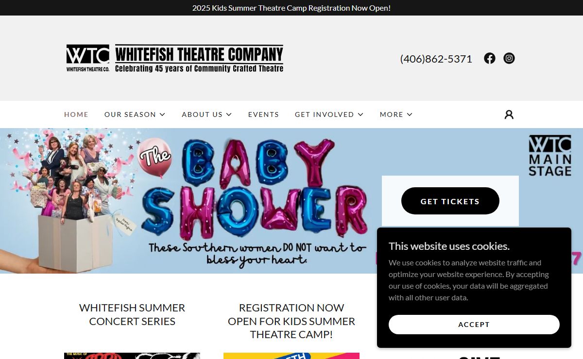 Whitefish Theatre Company - Experience the Magic of Theatre