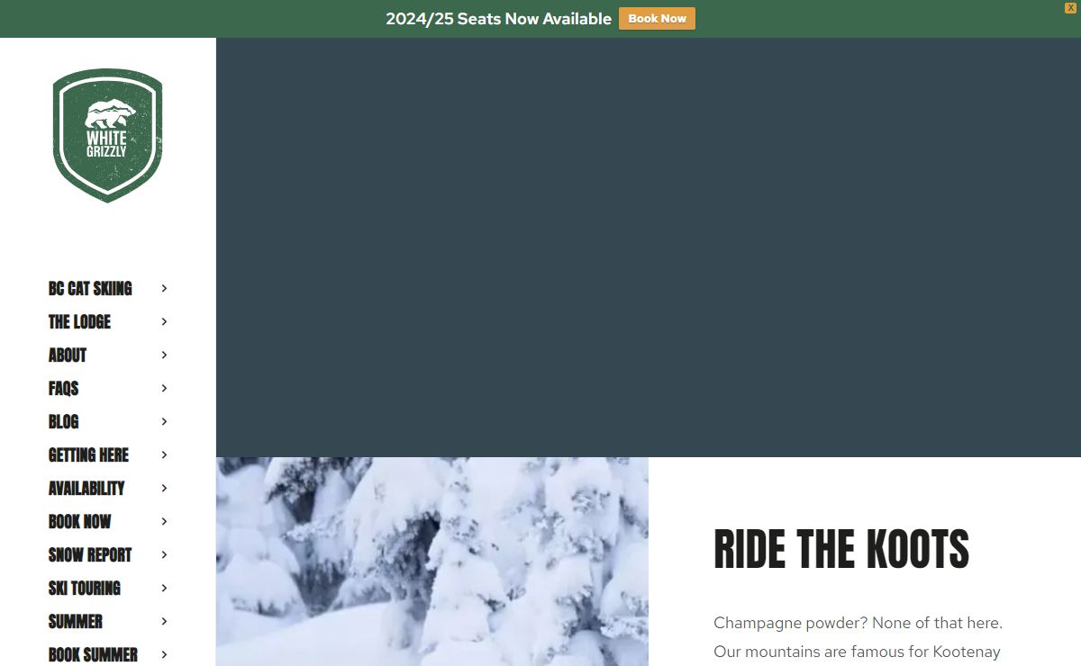 White Grizzly Cat Skiing | Ride The Kootenays | Book Pow Now