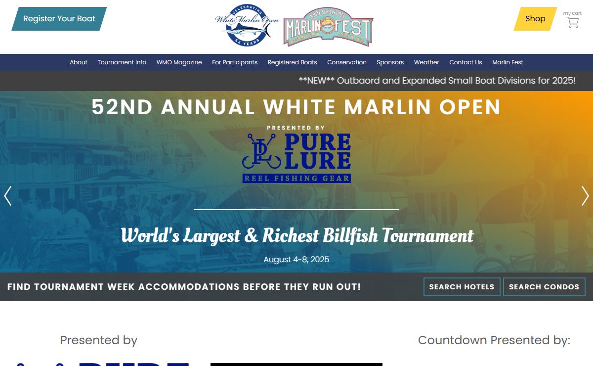 August 4-8 in OCMD! | White Marlin Open