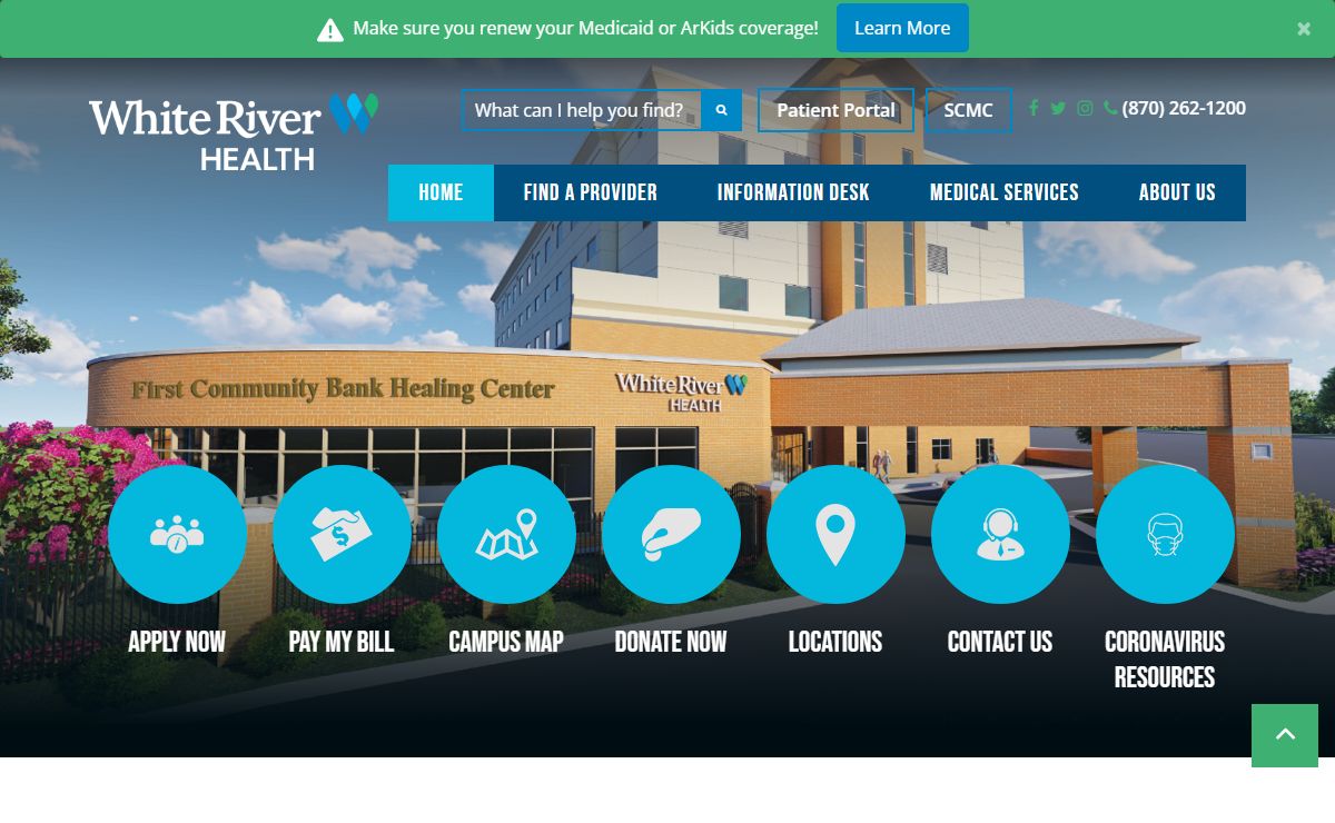 White River Health › Caring Beyond Healthcare