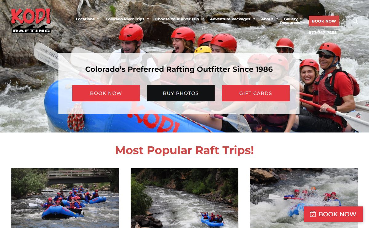 Welcome to the Best Place for Whitewater Rafting in Colorado