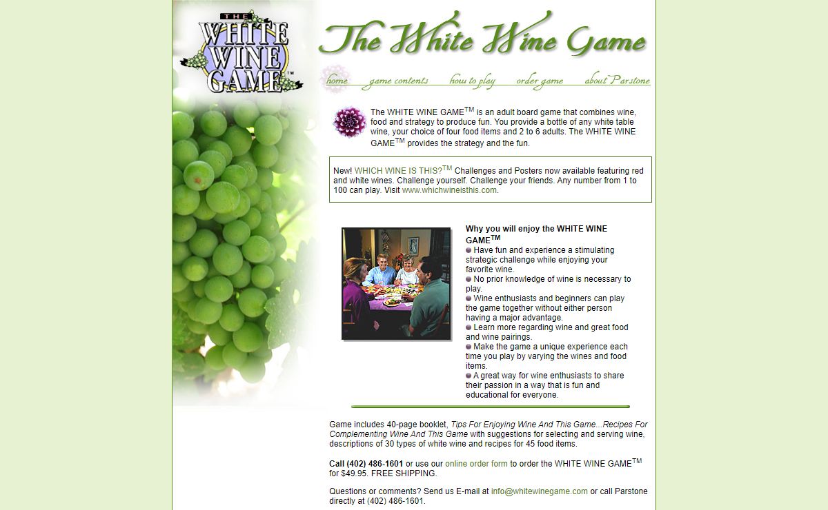 The White Wine Game