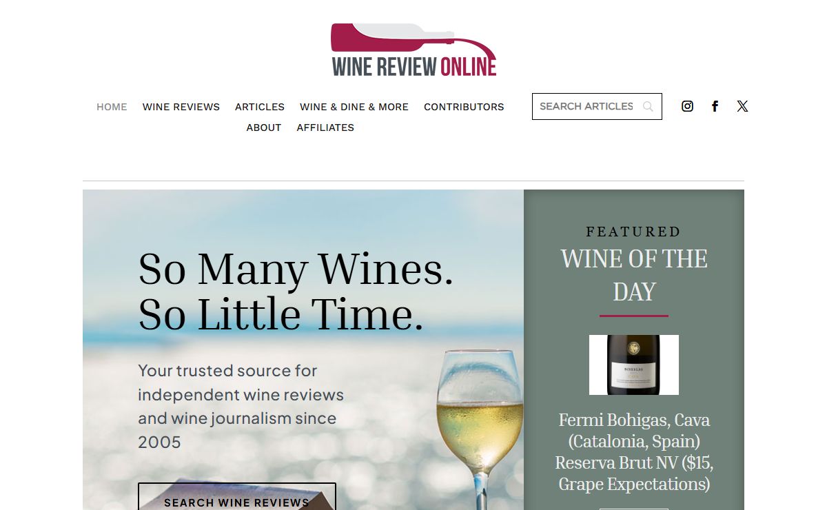 Wine Review Online - Wine reviews and wine recommendations