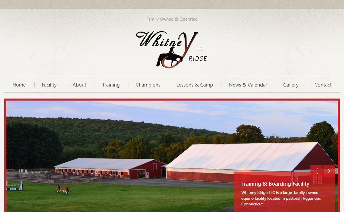 Whitney Ridge Stables in CT | Boarding, Riding & Lessons