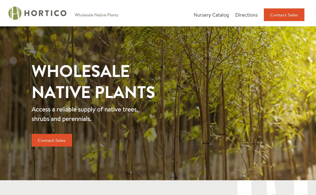 Hortico Nurseries Inc. | Roses, Perennials, Aquatics, Trees and Shrubs, Native Species