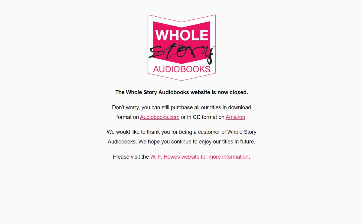 Whole Story Audiobooks