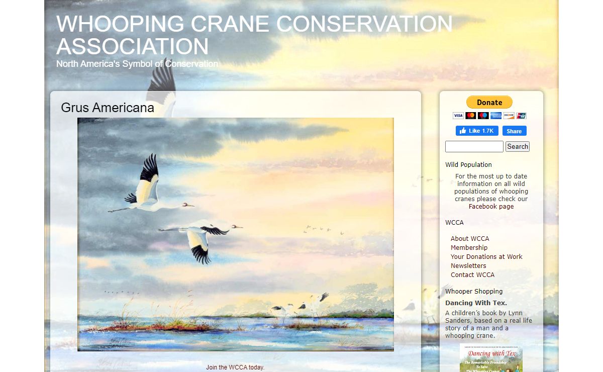Whooping Crane Conservation Association