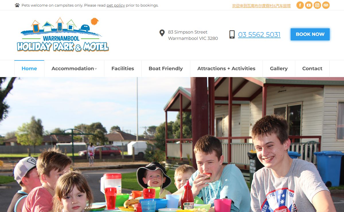 Warrnambool Holiday Park and Motel | Warrnambool Accommodation