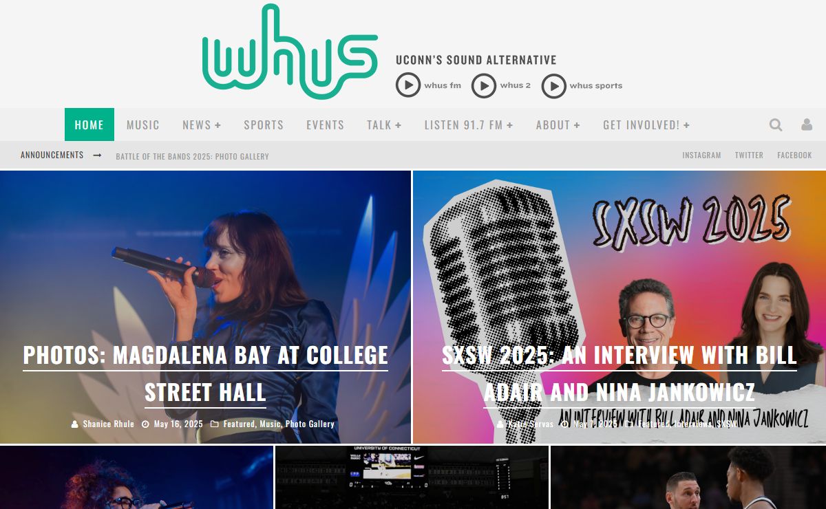 WHUS Radio – UConn's Sound Alternative