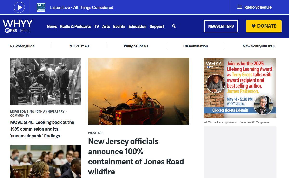 WHYY | Public Media for Pennsylvania, Delaware, New Jersey