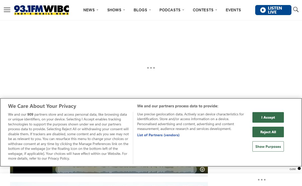 Homepage - WIBC 93.1 FM