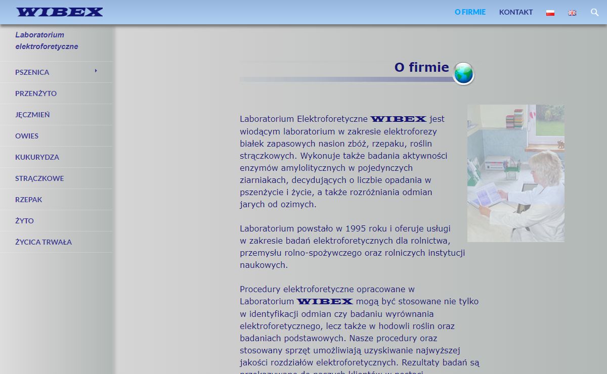 WIBEX | Laboratorium elektroforetyczne
