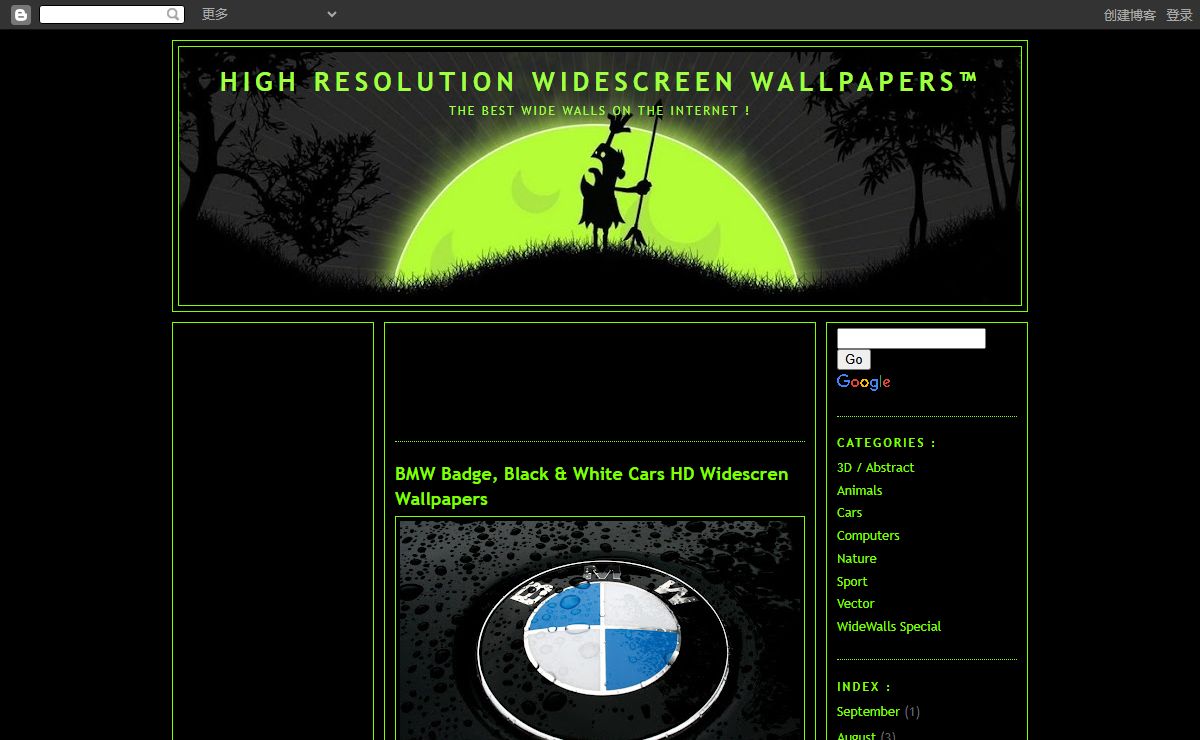 High Resolution Widescreen Wallpapers™