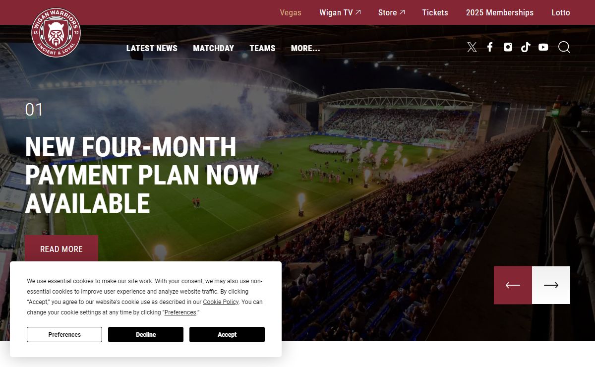 Wigan Warriors - Wigan Warriors Official Website