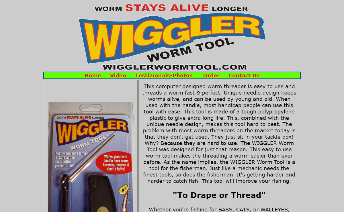 Wiggler Worm Tool