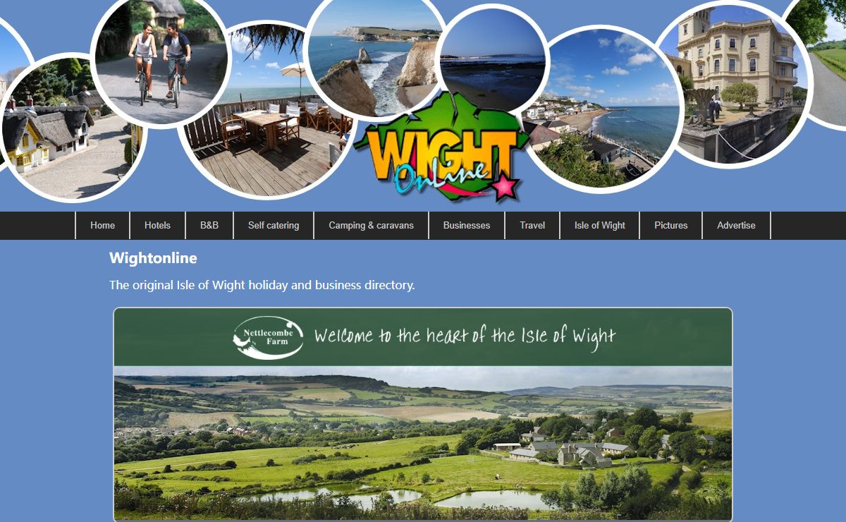 Wightonline - the original Isle of Wight web directory