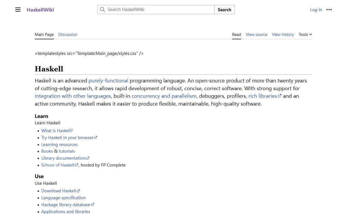 HaskellWiki